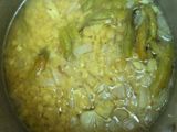 Palak mango dal