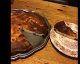 Une image de l'étape 6 de Gâteau au fromage blanc framboises et raisins.