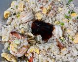 Foto langkah ke 4 dari resep Nasi Goreng Udang.