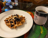 Foto del paso 2 de la receta: Waffle de avena!