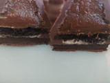 Conos de oreo y dulce de leche