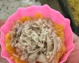Foto langkah ke 7 dari resep Lemper Bunga Dua Warna.