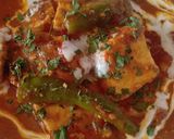 A picture of step 5 of Paneer Lababdar.