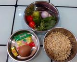 A picture of step 1 of Steamed Moi- Moi.