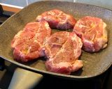 A picture of step 1 of Slowly Roasted Pork Steak Sandwich.