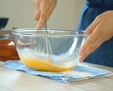 A picture of step 3 of Peach Decoration Cake (Chantilly Peche).