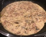 Foto del paso 5 de la receta: Pasta con hongos, bacon y trufas