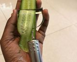 A picture of step 1 of Cucumber rolls 🥒.