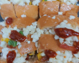 वेजिटेबल चीजी पाव (Vegetable cheesy pav recipe in Hindi) रेसिपी चरण 2 फोटो