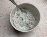 A picture of step 5 of Shrimp Yogurt Pasta Salad.