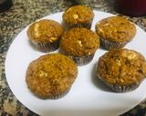 A picture of step 7 of Banana muffins with chocolate.