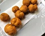 Forrázott fánk (ördögpirula) recept fázis 4 fotója