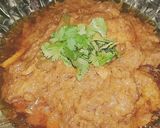 A picture of step 3 of Chicken creamy karahi with naan.