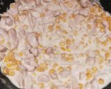 Csirkemell tejfölös-tárkonyos kukoricaszószban recept fázis 2 fotója