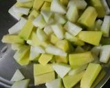 A picture of step 1 of Sweet and sourvegetable stew.
