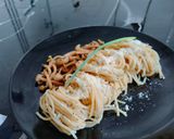 Foto langkah ke 5 dari resep Creamy Miso Pasta.