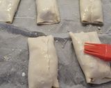 Foto del paso 6 de la receta: Rollitos de Hojaldre con Membrillo, Chocolate y Almendras