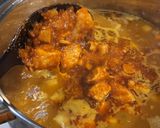 Csicseriborsó leves recept fázis 6 fotója