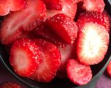Foto del paso 1 de la receta: Smoothie de fresa y chía