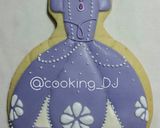 Foto langkah ke 14 dari resep Tutorial : Sofia the First Cookies.
