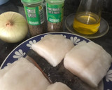 Foto del paso 1 de la receta: Pastel de bacalao y salmón, muy sano