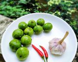 Hình bước làm 1 của món Mắm sấu