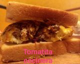 Foto del paso 3 de la receta: Sándwich de machaca con huevo