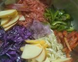 A picture of step 2 of Apple Cabbage Slaw.