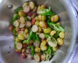 झटपट स्वादिष्ट करौंदा मिर्ची रेसिपी चरण 3 फोटो