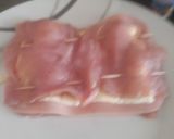 Foto del paso 1 de la receta: Milanesa rellena de jamón y queso