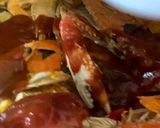 Foto langkah ke 5 dari resep Udang Kepiting saos Padang.