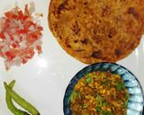 A picture of step 4 of Sprouted Masala Moong.