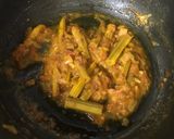 A picture of step 8 of Drumstick sabzi.