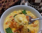 Foto langkah ke 8 dari resep Bubur Gurih Jagung -Labu Kuning (Creamy Corn & Pumpkin Porridge).