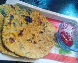 मेथी पराठा (methi paratha recipe in Hindi) रेसिपी चरण 4 फोटो
