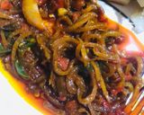 A picture of step 7 of Palm oil sauce.