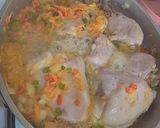 Foto del paso 3 de la receta: Capeletinis con salsa de pollo