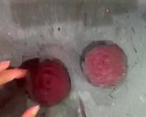 A picture of step 6 of Cod and beetroots.