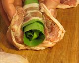 Triplahagymás töltött csirkecomb recept fázis 5 fotója