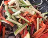 Foto del paso 4 de la receta: Fajitas de res con verduras🥘