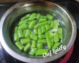 Foto del paso 1 de la receta: Salteado de col china y huevo. Luisfy
