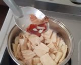 รูปขั้นตอนการทำที่ 4 ของ แกงจืดหมูฟองเต้าหู้