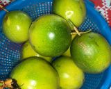 Foto del paso 9 de la receta: “Otoño en Noviembre”Mousse de maracúya con salsa de maracúya y masa quebrada