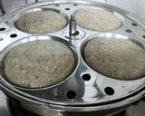 A picture of step 4 of Green Moong dal-Idli & Uttapam.