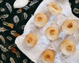 A picture of step 6 of Biscuit peda.