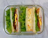 Hình bước làm 4 của món Sandwich trứng mayonnaise