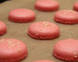 Málnás macaron recept fázis 9 fotója