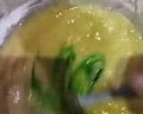 Foto langkah ke 5 dari resep Bolu kukus pisang pandan (no mixer no oven no ovalet).