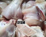 Gambar langkah 1 resipi Gulai Ayam.