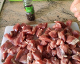 Foto del paso 1 de la receta: Solomillo de cerdo al Pedro Ximénez con frutas pasas